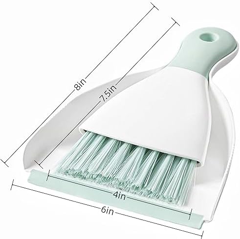YCSXhandpick Hand Broom and Dust Pan Combo Set for Gap Cleaning