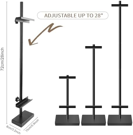 Adjustable Metal Easel Stand for Table 28 H