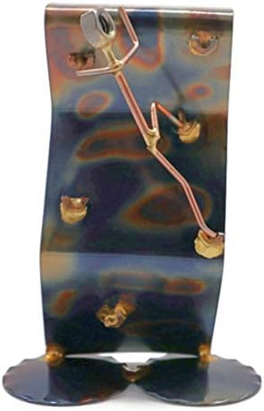 Rock Wall Climber Handmade Metal Art Figurine