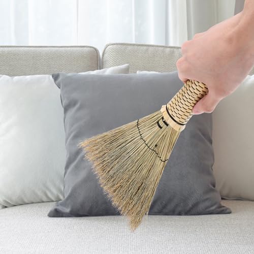 Mini Handheld Corn Broom for Small Spaces Cleaning