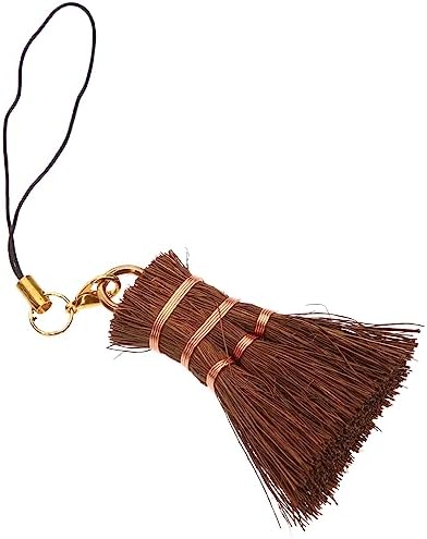 Mini Palm Broom Set for Tea Ceremony and Home Cleaning 1