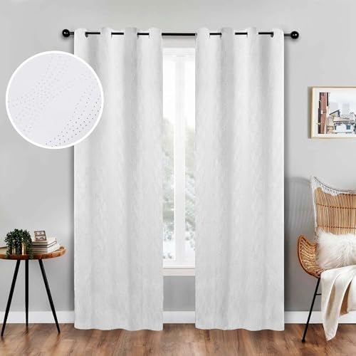 Superior Blackout Curtains with Grommet Header Set of 2 52 x 96