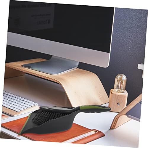 Healeved 2sets Mini Broom and Dustpan for Desktop Cleaning
