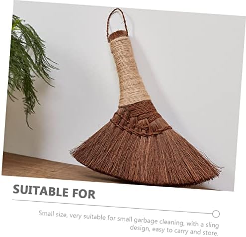 Healeved 1 Piece Palm Broom Handle for Home Cleaning