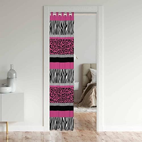 Leopard Zebra Door Curtain for Privacy and Style