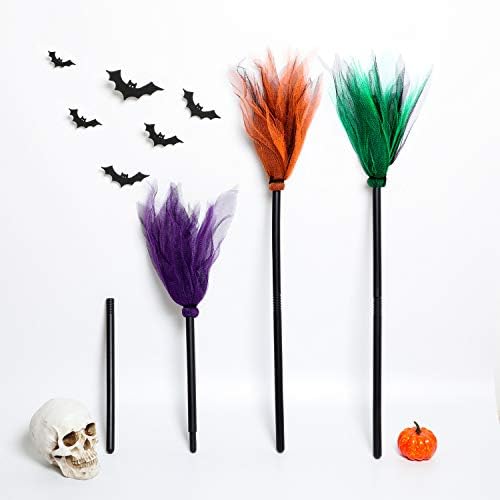 Boao 3 Pcs Halloween Witch Broom Props 1