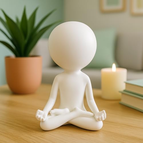 EVOX Buddha Statue Yoga Gift Modern Decor