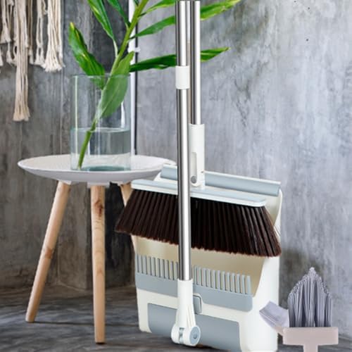 5-in-1 Foldable Cleaning Kit with Pet Hair Roller and Window Squeegee