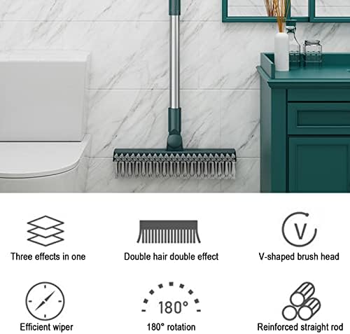 SvaTao 3 in 1 Floor Scrub Brush with Retractable Handle