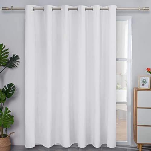 Easy-Going Linen Look Blackout Curtain 100x96 Inch 1
