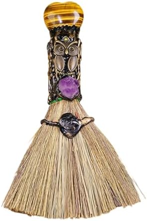 Ykendz Witch Broom Halloween Decor 1