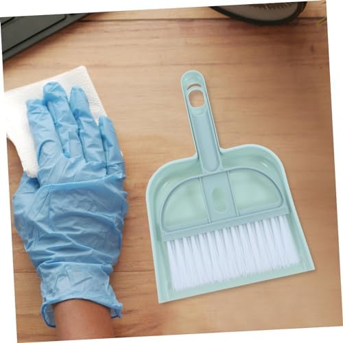 STOBOK Pet Fur Cleaning Broom Dustpan Set 1