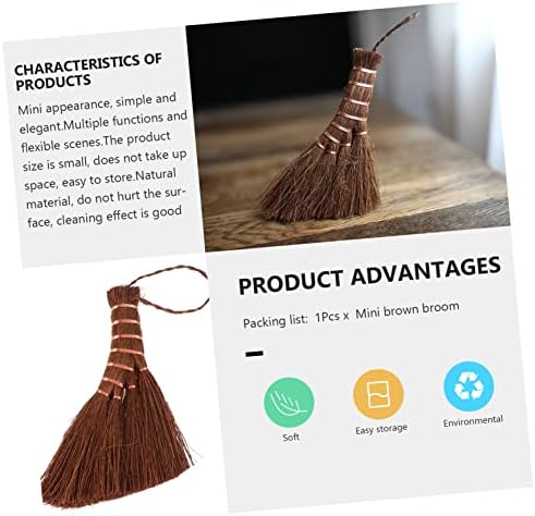 BEBEMOKO 2pcs Mini Hand Broom for Small Spaces 1