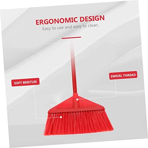 Replaceable Broom Plastic Sweeper Head for Home and Kitchen Cleaning