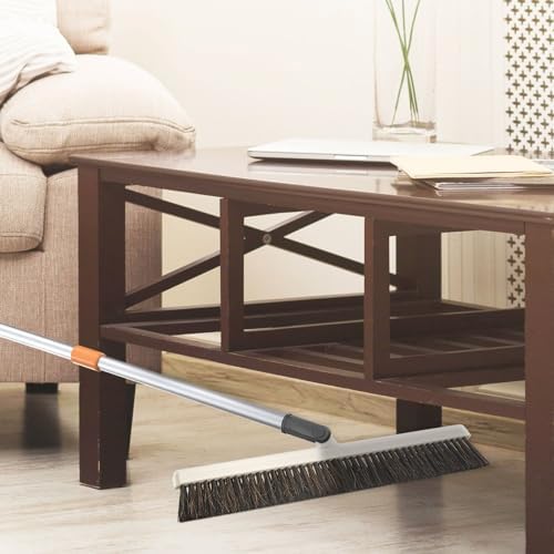 Superio 18 Horsehair Swivel Broom for Hardwood and Tile Floors