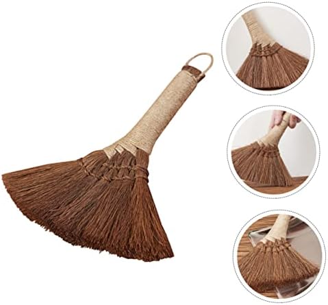 NOLITOY Hand-Made Palm Broom for Quick Cleaning