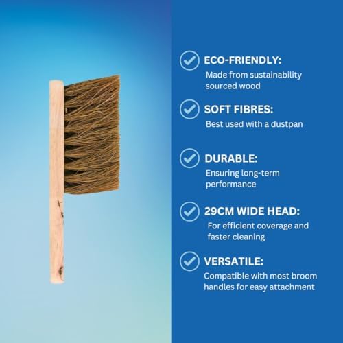 Elliott Natural Coconut Fibre FSC Certified Hand Brush - Soft Bristles