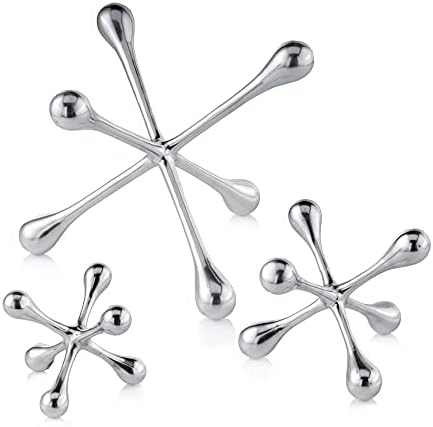 Modern Day Accents 3903 Cantillo Decorative Jack Silver