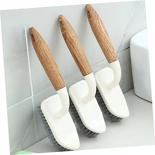 Hoement 2pcs Hard Bristle Floor Brush Set