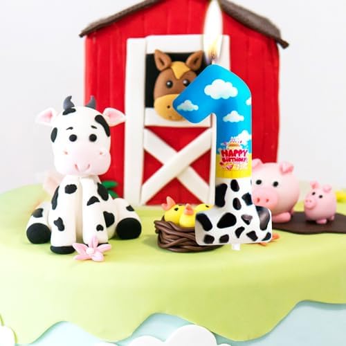 Zi Lan Toy Inspired Game Birthday Candle with Number 3 1