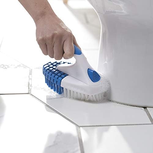 Clorox Multipurpose Flex Scrub Hand Broom with Removable Handle