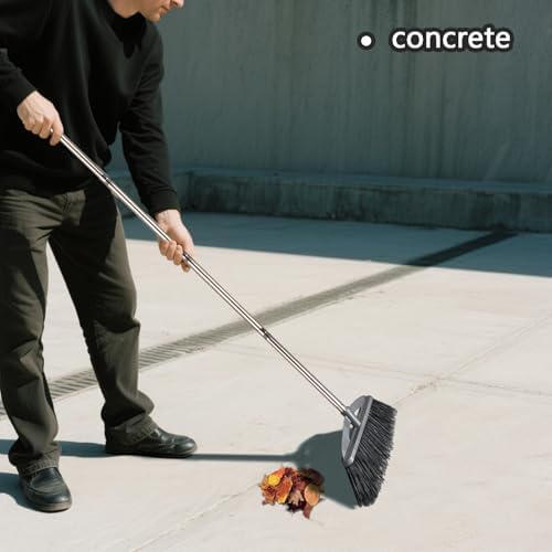 Heavy Duty 605 Inch Angle Broom for Outdoor Cleaning