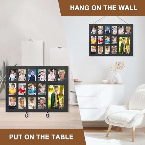 FramePro School Years Photo Frame Pre K to 12 with Stand