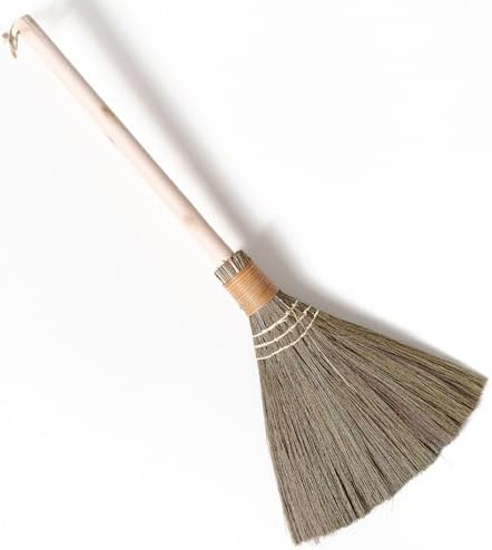 Natural Vietnamese Straw Hand Broom - 122 Wide 2638 Long