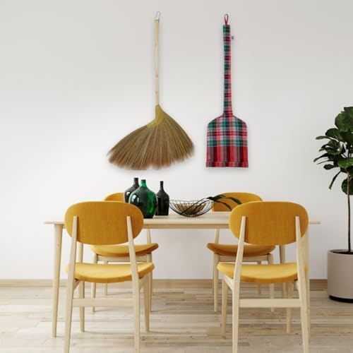 SN SKENNOVA 10-Piece Natural Grass Broom Set