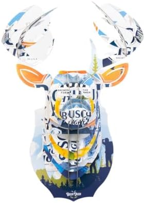 BEER DEER Busch Light Deer Head Wall Art 1