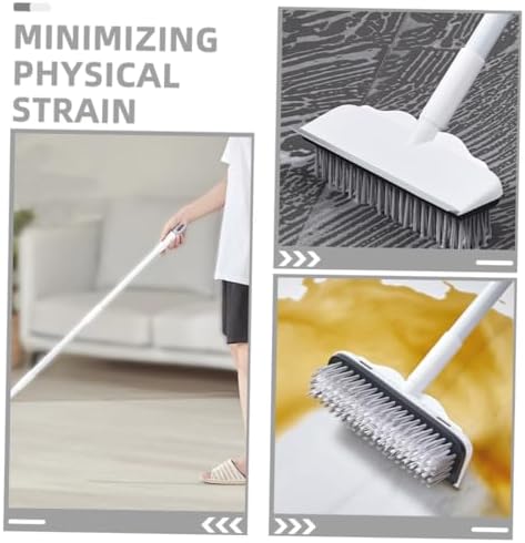 NIYANGLE Multi-Purpose Floor Scrub Brush with Long Handle