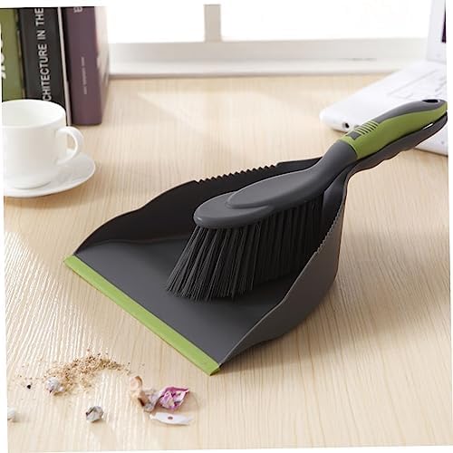 Healeved 2sets Mini Broom and Dustpan for Desktop Cleaning
