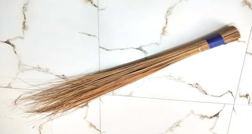 Natural Coconut Fiber Floor Broom 38-40 Inches Traditional Hand Broom