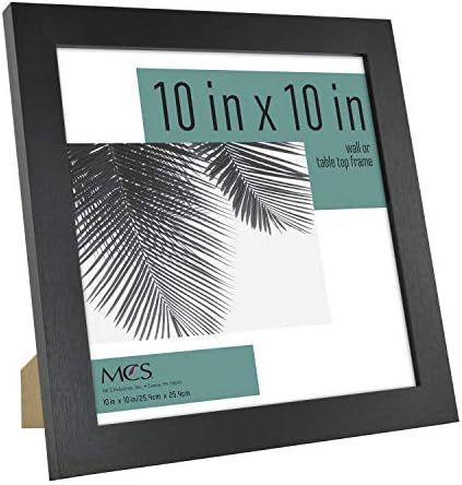 MCS Studio Gallery 10x10 Black Woodgrain Picture Frame 2-Pack