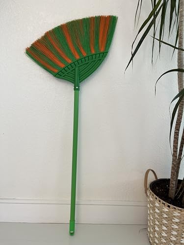 Soft Plastic Broom for Indoor and Outdoor Cleaning