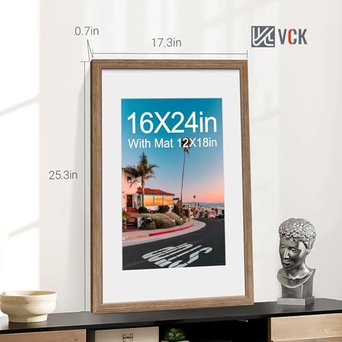 VCK 16x24 Poster Frame 5 Pack - Walnut 1