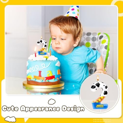 Sel Natural Cartoon Birthday Candles with Toy Inspire Story Design