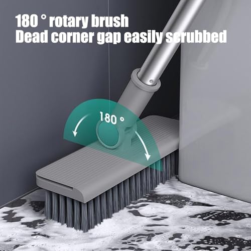 Kiplyki Broom Dustpan Combo Set with 180 Degree Rotation