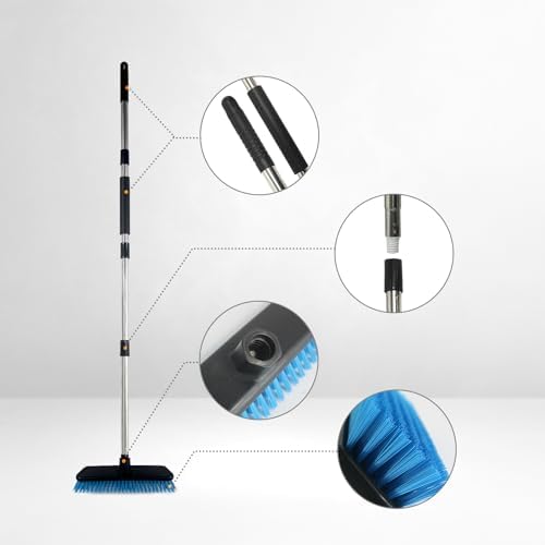 FRAXIR Deck Brush with Retractable Handle 55