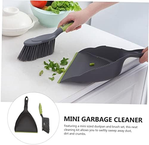 FOMIYES Mini Broom and Dustpan Set for Desktop Cleaning