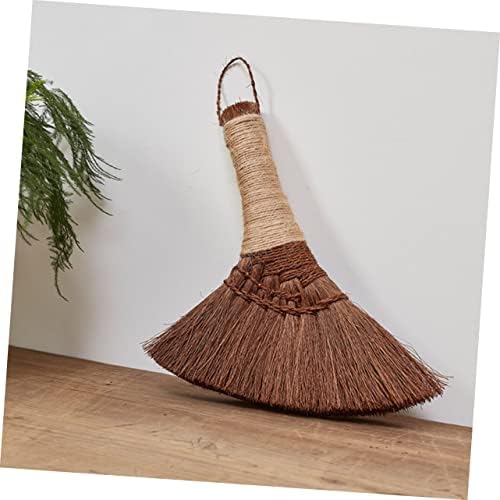 MOLUCKFU Palm Fiber Dust Broom for Cleaning Hard to Reach Areas