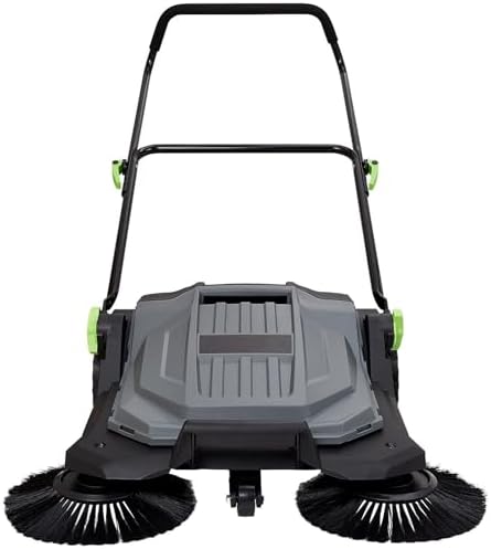 TOQIJUN 256 Push Floor Sweeper with 5-Gallon Container 1