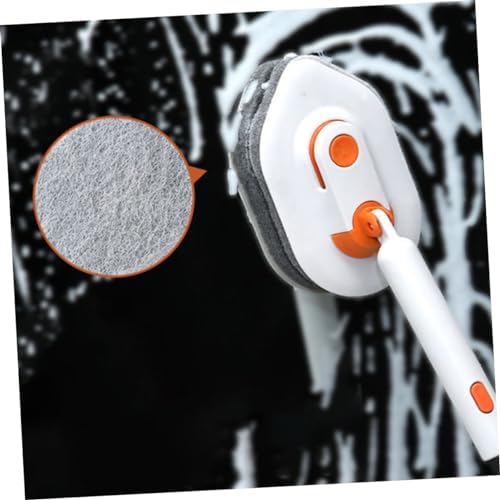1 Set Extendable Handle Floor Brush for Bathroom and Kitchen Cleaning