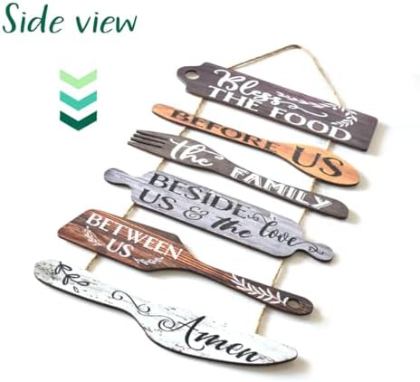 EXQUIDECA Farmhouse Kitchen Decor Wall Art 6pcs