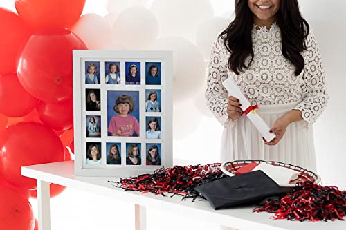 Kate Milo School Year Photo Frame White