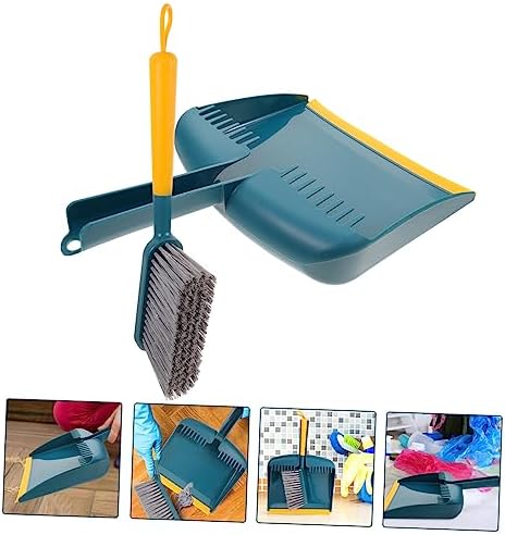 Healeved 1 Set Hand Broom and Dustpan Cleaning Tool