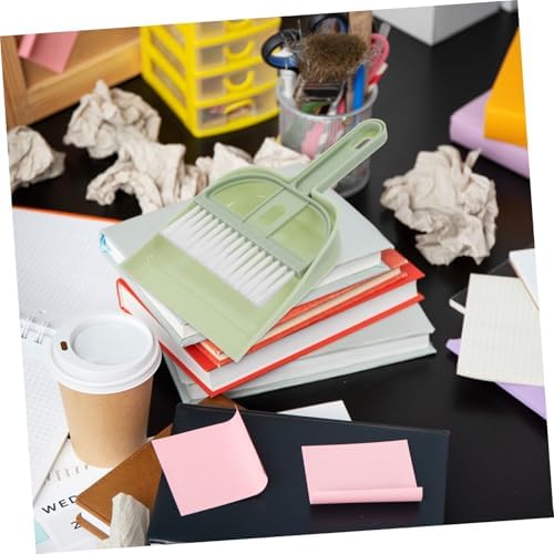 OUNONA Mini Broom and Dustpan Set for Desktop Cleaning