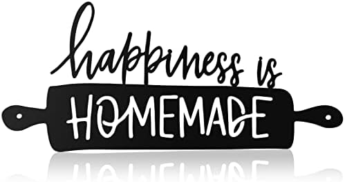 Funrous Happiness Is Homemade Metal Wall Sign 1