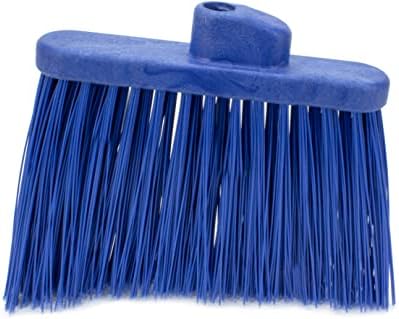 SPARTA 12 Inch Angle Broom with Flare Edge Blue 1
