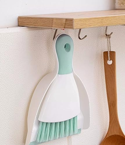 YCSXhandpick Hand Broom and Dust Pan Combo Set for Gap Cleaning